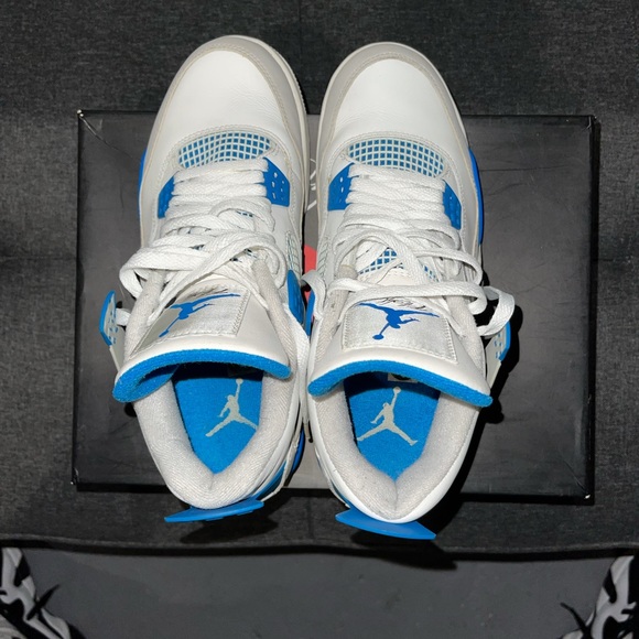 Jordan 4 military blue size 8 2012. - Picture 5 of 8